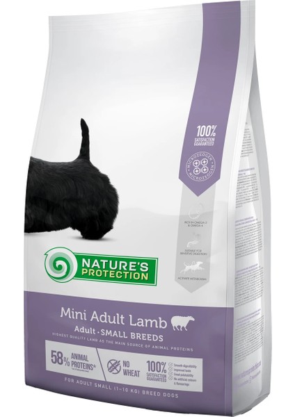 Nature's Protection Kuzulu Küçük Irk Yetişkin Köpek Maması 7.5 kg