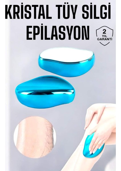 Kristal Epilatör – Tüy ve Ölü Derileri Hassasça Temizler