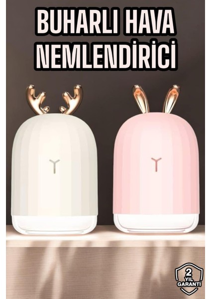 Aromaterapi Hava Temizleyici – Tavşan Tasarımlı Buharlı