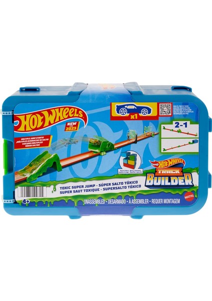 Wheels Track Builder Heyecanlı Atlayış Akrobasi Seti