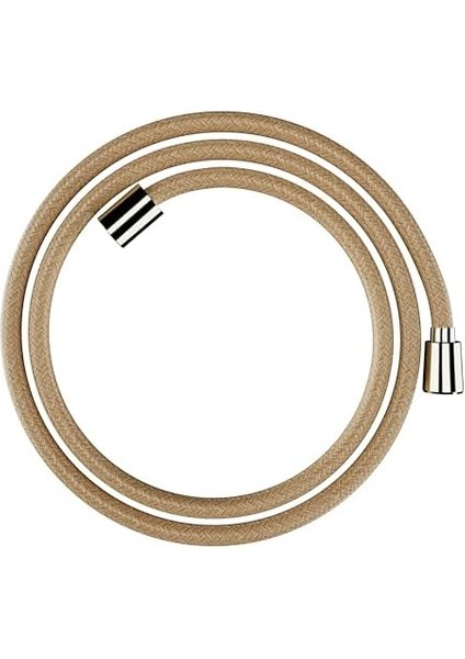 28260990 Designflex Tekstil, 63 Inç Parlak Altın Optik El Duşu Hortumu
