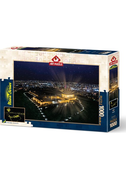 Puzzle Anıtkabir 1000 Parça Neon Puzzle