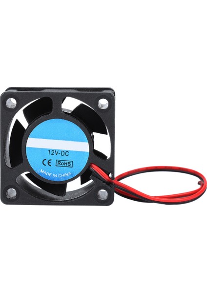 40X40X19MM Dc 12V 0.15A 4020 Soğutma Fanı 3D Yazıcı Aksesuarları Için Manşonlu Rulman Siyah (Yurt Dışından)