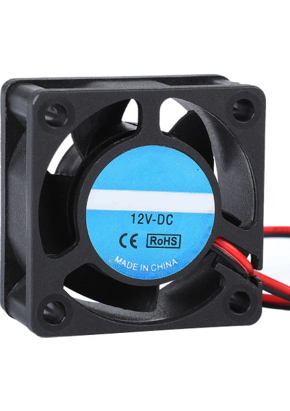 40X40X19MM Dc 12V 0.15A 4020 Soğutma Fanı 3D Yazıcı Aksesuarları Için Manşonlu Rulman Siyah (Yurt Dışından)