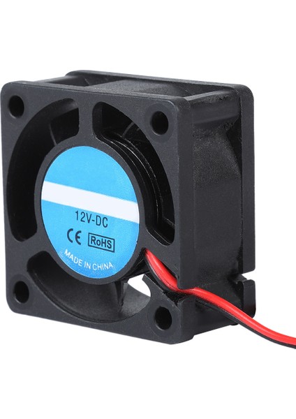 40X40X19MM Dc 12V 0.15A 4020 Soğutma Fanı 3D Yazıcı Aksesuarları Için Manşonlu Rulman Siyah (Yurt Dışından)
