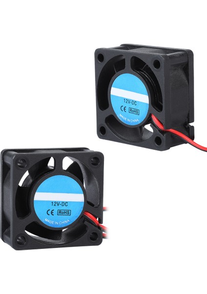 40X40X19MM Dc 12V 0.15A 4020 Soğutma Fanı 3D Yazıcı Aksesuarları Için Manşonlu Rulman Siyah (Yurt Dışından)