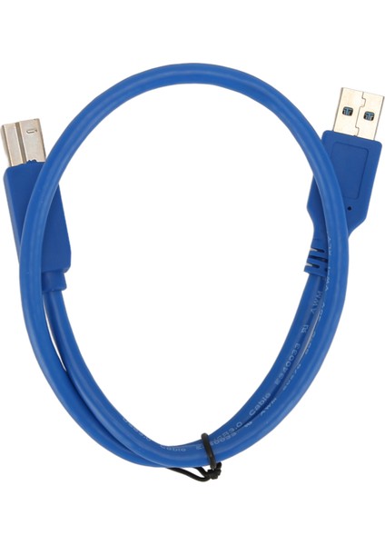 Usb3.0 Baskı Kablosu A Erkek - B Erkek 1.64FT 5gbps Yüksek Hızlı Yazıcı Tarayıcı Kablosu Veri Transferi Için (Yurt Dışından)