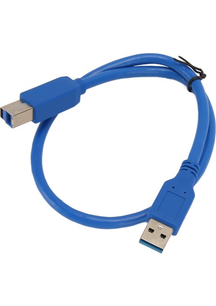 Usb3.0 Baskı Kablosu A Erkek - B Erkek 1.64FT 5gbps Yüksek Hızlı Yazıcı Tarayıcı Kablosu Veri Transferi Için (Yurt Dışından)