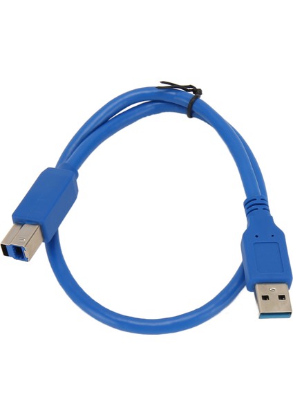 Usb3.0 Baskı Kablosu A Erkek - B Erkek 1.64FT 5gbps Yüksek Hızlı Yazıcı Tarayıcı Kablosu Veri Transferi Için (Yurt Dışından)
