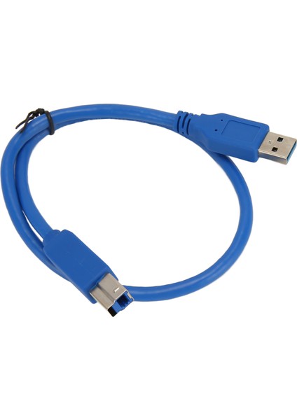 Usb3.0 Baskı Kablosu A Erkek - B Erkek 1.64FT 5gbps Yüksek Hızlı Yazıcı Tarayıcı Kablosu Veri Transferi Için (Yurt Dışından)