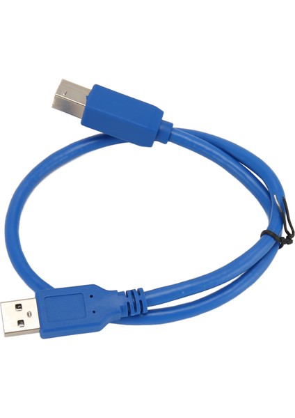Usb3.0 Baskı Kablosu A Erkek - B Erkek 1.64FT 5gbps Yüksek Hızlı Yazıcı Tarayıcı Kablosu Veri Transferi Için (Yurt Dışından)