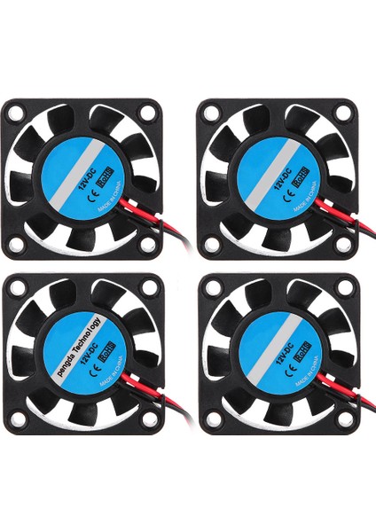 Makerbot Yüksek Hızlı Soğutma Fanı 12V 7000RPM 6.7cfm Için 4 Adet 3D Yazıcı Montaj Parçası (Yurt Dışından) fiyatları