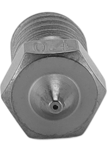 V6 Ekstruder Nozulu Sertleştirilmiş Çelik Tungsten Karbür Kaplamalı 3D Yazıcı Nozulları Voron Için Prusa MK3S 0.4mm (Yurt Dışından)