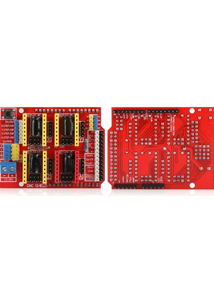 Witbot Cnc Shield Genişletme KARTI+DRV8825 Adım Motor Sürücüsü+Arduino V3 Engrave Için Isı Emici (Yurt Dışından)