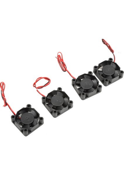 4 Adet Yüksek Kaliteli 3D Yazıcı Aksesuarları Mini Soğutma Fanı Küçük Egzoz Fanı 24V (Yurt Dışından)