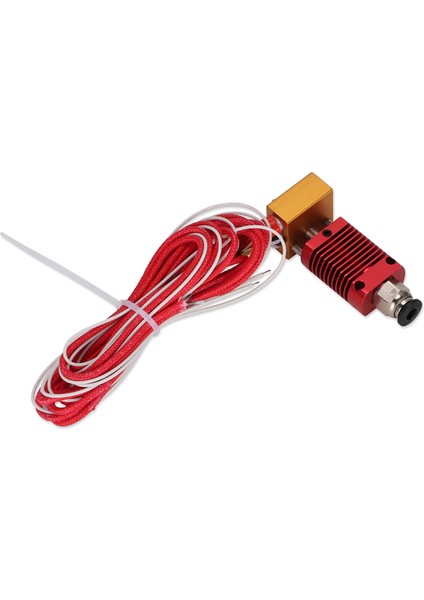 CR10 Kırmızı Ekstruder Hotend Kiti Dış Dişli Bağlantı 3D Yazıcı Aksesuarları (12V 40W) (Yurt Dışından) fiyatları