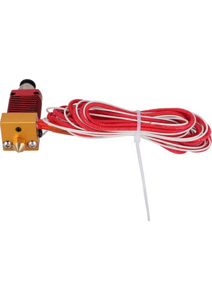 CR10 Kırmızı Ekstruder Hotend Kiti Dış Dişli Bağlantı 3D Yazıcı Aksesuarları (12V 40W) (Yurt Dışından) fırsatları