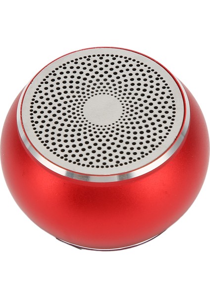 Bluetooth Küçük Hoparlör Basit Tasarım IP67 Su Geçirmez Taşınabilir Kablosuz Hoparlör Duş Odası Bisiklet Araba Kırmızı (Yurt Dışından)