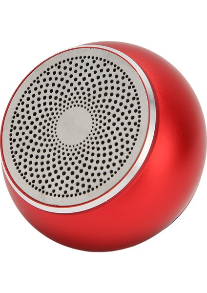 Bluetooth Küçük Hoparlör Basit Tasarım IP67 Su Geçirmez Taşınabilir Kablosuz Hoparlör Duş Odası Bisiklet Araba Kırmızı (Yurt Dışından)