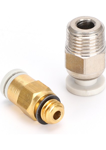 Metal 3D Yazıcı Parçaları Cr-10 Hotend Ekstruder Creality V6 Için Pnömatik Konnektör (Yurt Dışından)