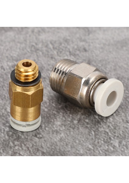 Metal 3D Yazıcı Parçaları Cr-10 Hotend Ekstruder Creality V6 Için Pnömatik Konnektör (Yurt Dışından)