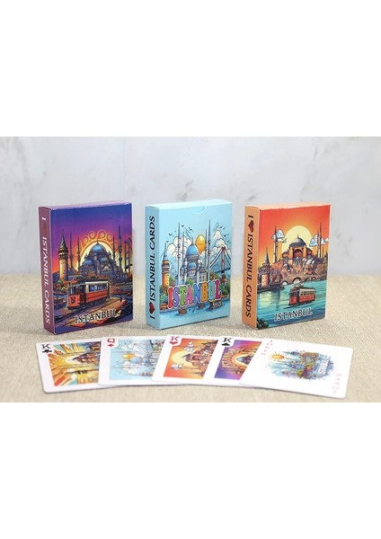 Istanbul Temalı Oyun Kartı