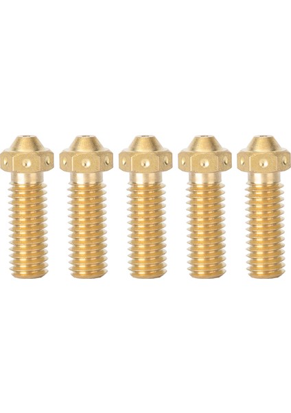 5 Adet Pirinç 1.75MM/1.2MM Yüksek Sıcaklığa Dayanıklı Cnc Işleme Ekstruder Nozulu (Yurt Dışından) modelleri