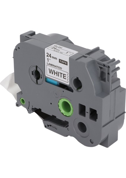 Etiket Yapıcı Bant 24MM Genişlik 8m Uzunluk Siyah Üzerine Beyaz Eşit Mürekkepleme Akıllı Algılama Yedek Etiket Yapıcı Yedekleri Tze 651 Pe Torba 1 (Yurt Dışından) fiyatları