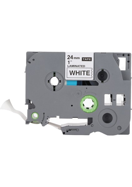 Etiket Yapıcı Bant 24MM Genişlik 8m Uzunluk Siyah Üzerine Beyaz Eşit Mürekkepleme Akıllı Algılama Yedek Etiket Yapıcı Yedekleri Tze 651 Pe Torba 1 (Yurt Dışından) indirimleri