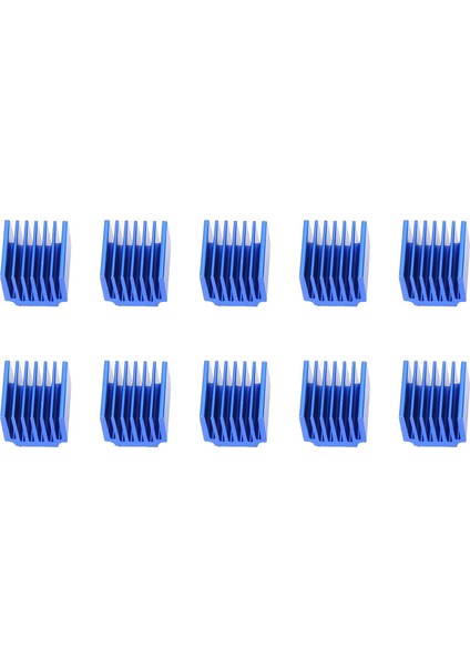 Tmc 2100/2208 LV8729 Step Motor Sürücüsü Için Termal Iletken Yapışkan Bantlı 10 Adet Soğutucu Mini Soğutucu (Yurt Dışından)