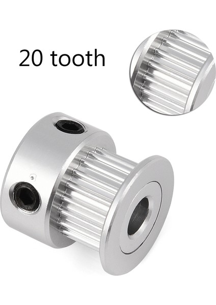 5 Adet 2gt 20T Alüminyum Alaşımlı Dişli Senkron Triger Kayışı Kasnağı 3D Yazıcı Için 5mm (Yurt Dışından) fırsatları