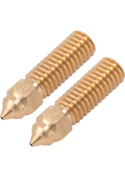 10 Adet 3D Yazıcı Ekstruder Pirinç Nozullar Yüksek Sıcaklık Direnci Aşınmaya Dayanıklı Creality K1 Için Cr M4 Için Vyper Için Kobra 0.6mm (Yurt Dışından)