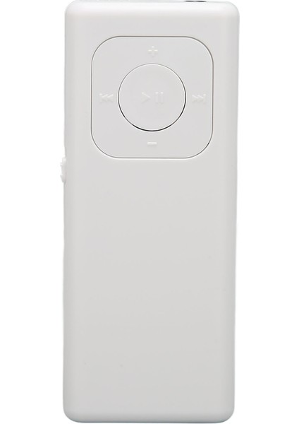 Mp3 Çalar Kayıpsız Ses Desteği 64G Hafıza Kartı Taşınabilir Mini Müzik Çalar Çalışma Çalışma Dinlenme Beyaz (Yurt Dışından)