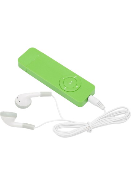 Mp3 Çalar Kayıpsız Ses Desteği 64 Gb'a Kadar Mini Müzik Çalar Öğrenciler Koşu Seyahat Yeşil (Yurt Dışından)