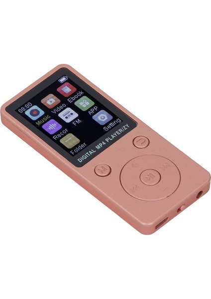 Mp3 Çalar 1.8 Inç Renkli Ekran Hifi Ses Taşınabilir Müzik Çalar Resim Video Kitap Kaydı Desteği 128 GB Hafıza Kartı Altın (Yurt Dışından)
