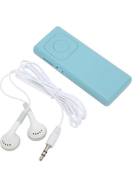 Mp3 Çalar Kayıpsız Ses Desteği 64G Hafıza Kartı Taşınabilir Küçük Müzik Çalar Öğrenciler Seyahat Iş Mavi (Yurt Dışından)