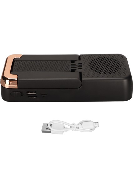 Telefon Standı Bluetooth Hoparlör Kaymayı Önleyen Hd Stereo Cep Telefonu Tutucu Tabletler Için Kablosuz Hoparlör Siyah (Yurt Dışından)