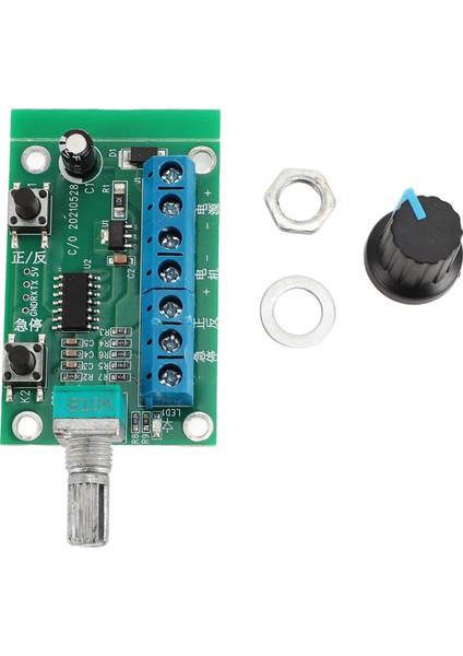 Pwm Hız Kontrol Modülü 3650 3525 2418 2430 Fırçasız Motor Için Tersinir Küçük Motor Hız Regülatörü (Yurt Dışından)
