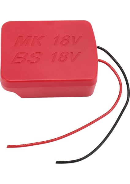 Elektrikli Alet Pil Adaptörü Çift Kullanımlı Taşınabilir 18V Pil Güç Bağlantı Konnektörü Bosch Kırmızı (Yurt Dışından)