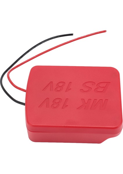 Elektrikli Alet Pil Adaptörü Çift Kullanımlı Taşınabilir 18V Pil Güç Bağlantı Konnektörü Bosch Kırmızı (Yurt Dışından)