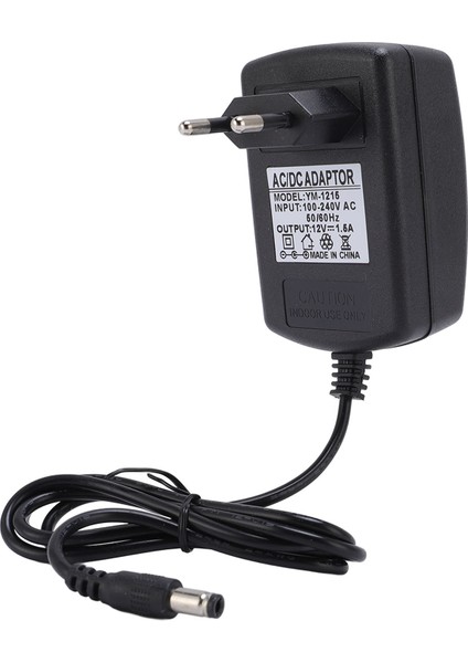 12V 1.5A Güç Adaptörü 5.5mmx2.5mm Dc Güç Kaynağı Adaptörü Şarj Kablosu LED Ekranlar Oyun Konsolu Için 93CM 37IN Uzunluk Ab Fişi (Yurt Dışından)