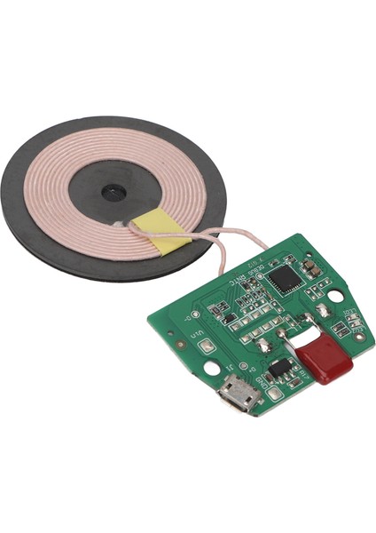 Kablosuz Şarj Modülü Qı Standart Hızlı Şarj Mikro USB Port Bobini Dıy Kablosuz Şarj Cihazı Pcba Devre Kartı (Yurt Dışından)