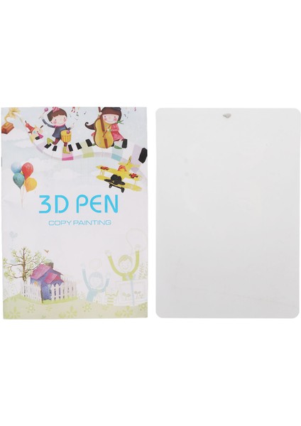 3D Yazıcı Çizim Kağıdı Renkli 20 Sayfa 40 Desen Kalın Kağıt 3D Kalem Kağıt Şablonları Çocuklar Için Aile Takım Çalışması (Yurt Dışından)