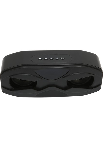 Bluetooth Hoparlör Fm Radyo Hifi Subwoofer Kablosuz Hoparlör LED Ekranlı Renkli Nefes Işığı Ev Seyahati Için Derin Gökyüzü Siyah (Yurt Dışından) modelleri