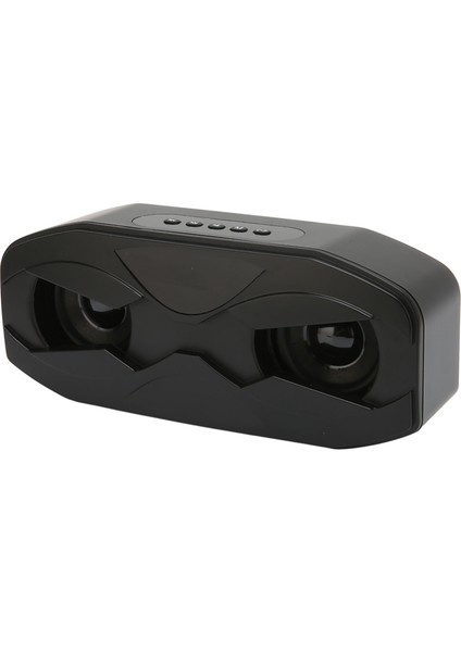 Bluetooth Hoparlör Fm Radyo Hifi Subwoofer Kablosuz Hoparlör LED Ekranlı Renkli Nefes Işığı Ev Seyahati Için Derin Gökyüzü Siyah (Yurt Dışından) fırsatları