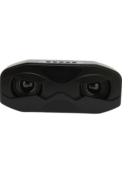 Bluetooth Hoparlör Fm Radyo Hifi Subwoofer Kablosuz Hoparlör LED Ekranlı Renkli Nefes Işığı Ev Seyahati Için Derin Gökyüzü Siyah (Yurt Dışından) indirimleri