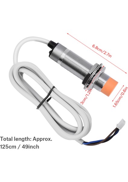 LJ18A3‑8‑Z/BX Dc 6-36V 3‑kablolu Endüktif Yakınlık Sensörü Algılama Anahtarı 3D Yazıcı Için (Yurt Dışından) modelleri