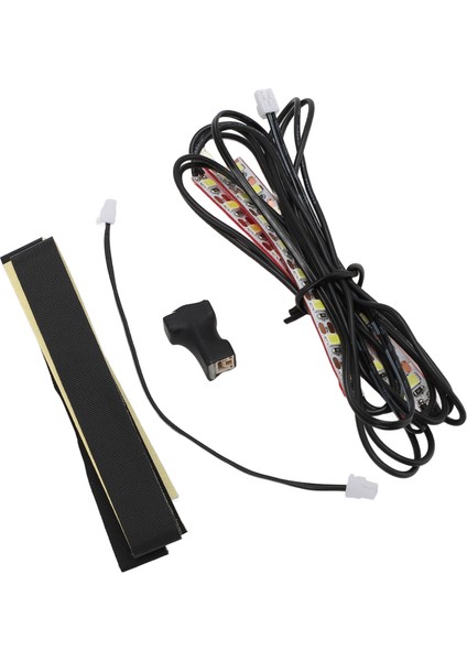 3D Yazıcı LED Işık Çubuğu Profesyonel Su Geçirmez LED Işık Şeritleri Bambu Lab 5V 12W P1P Için Orijinal Aydınlatma Adaptörü ile (Yurt Dışından)