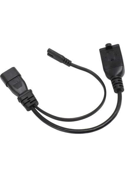 IEC320 C14 Ila C7 Nema 5 20R Güç Kabloları Profesyonel Erkekten Dişiye C14 Ila C7 Güç Kabloları Y Ayırıcı Kablo 1.0ft (Yurt Dışından)