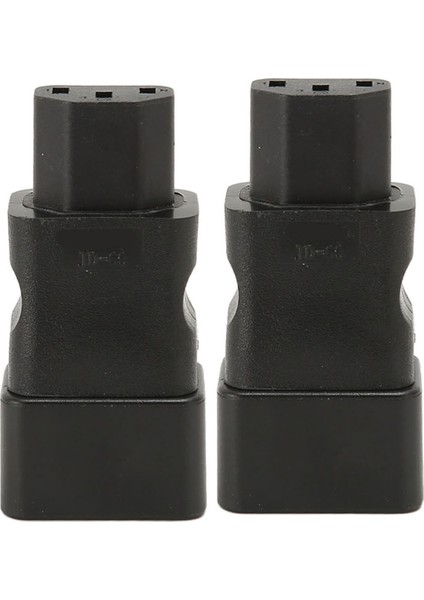 2 Adet IEC320 C20 Ila IEC320 C13 Güç Adaptörü Tak ve Çalıştır C20 Ila C13 Güç Soketi Adaptörü Ups Pdu Sunucusu Için Ups Soketi (Yurt Dışından)